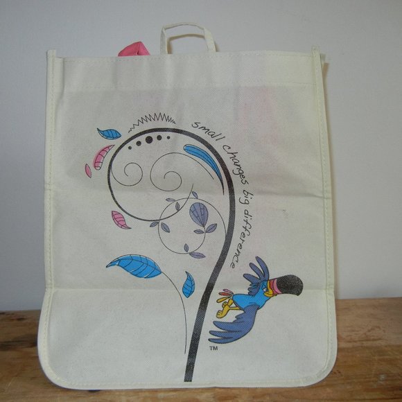 Kellogg's Toucan Sam Reusable Bag 2013 "Small Change Big Difference" Tote - Picture 3 of 10